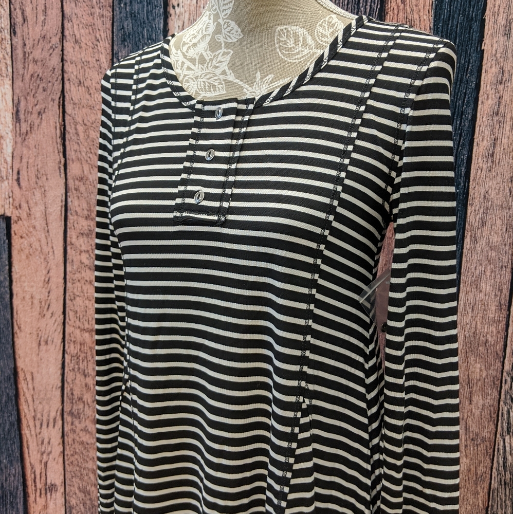 ModCloth At It Again Striped Henley